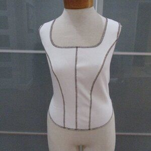 And Now This Contrast Stitch Tank Top